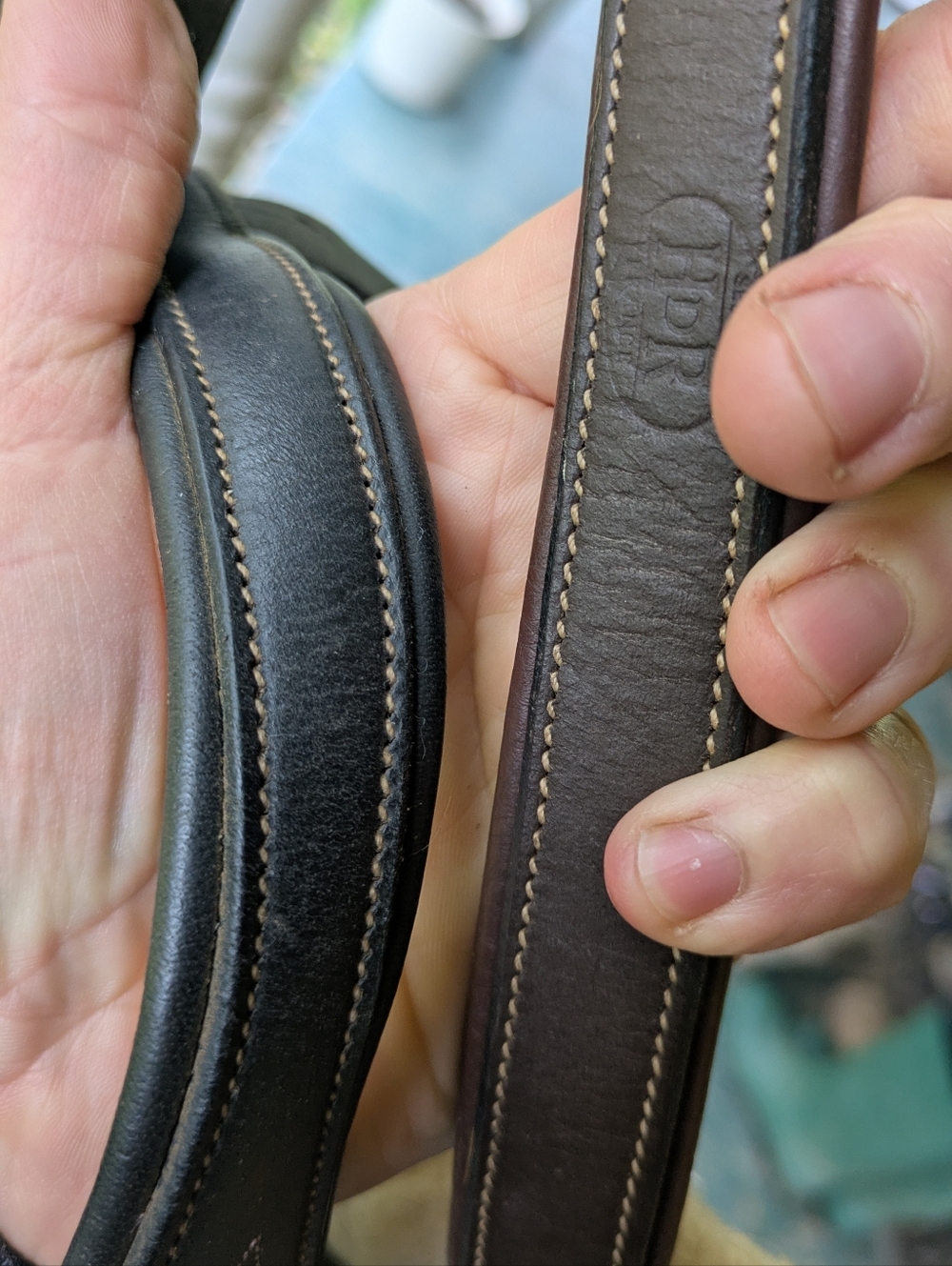Padded Full Size Black Bridle. No Reins - Picture 6 of 7